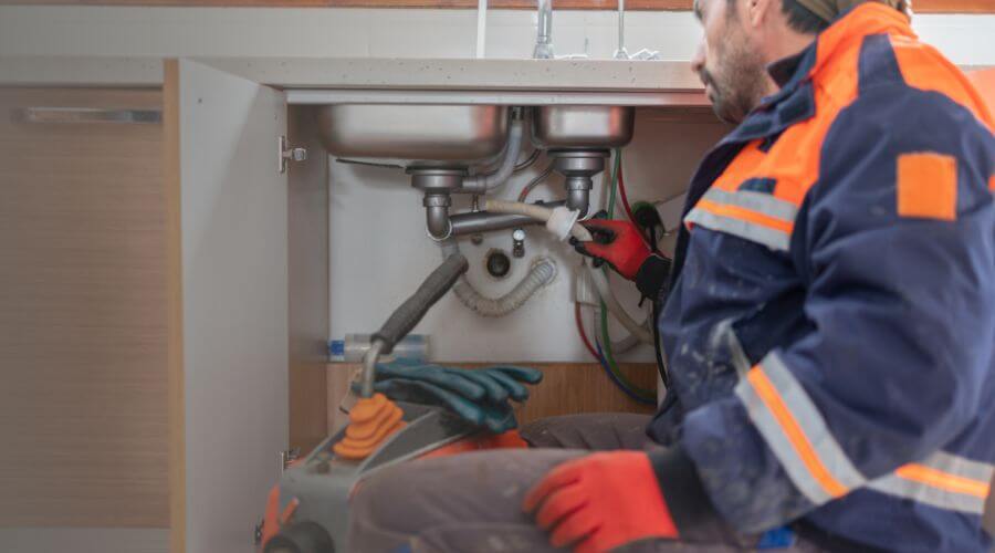 Commercial Slab Leak Plumbing in Ruth, MI